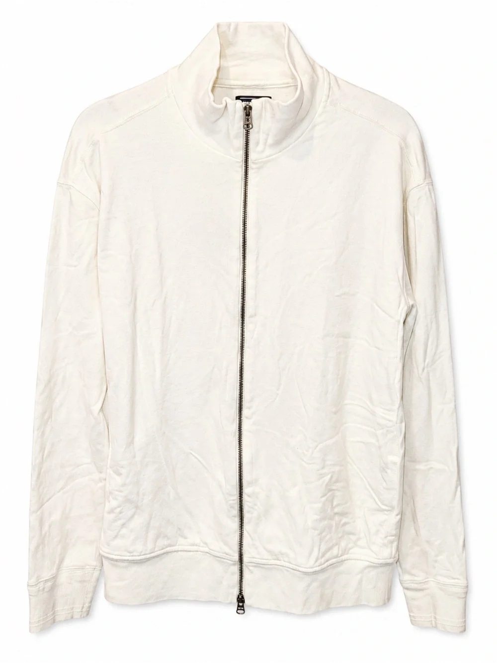 Polo by Ralph Lauren Cream Full-Zip Sweater